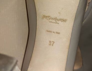 plave cipele ženske: Yves Saint Laurent original cipele 37 — 8