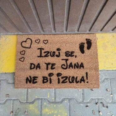 polovni tepisi iz uvoza ниш: Izuj se da te. NE BI IZULA OTIRAC PO VASOJ ZELJI DIMENZIJE — 2