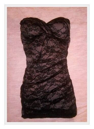 S, color - Black, Without sleeves