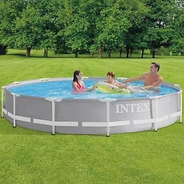 INTEX nadzemni bazen – kružni, metalna konstrukcija 26712, 366x76cm