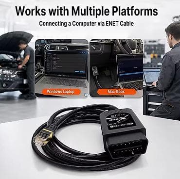 podmetaci za auto: Novo- X-OBD Enet OBD2 BMW & JLR DOIP BimmerCode E-SYS ISTA ENET — 6