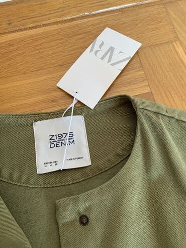 dugi prsluci sa dva lica: Zara, M (EU 38), bоја - Maslinasto zelena — 5
