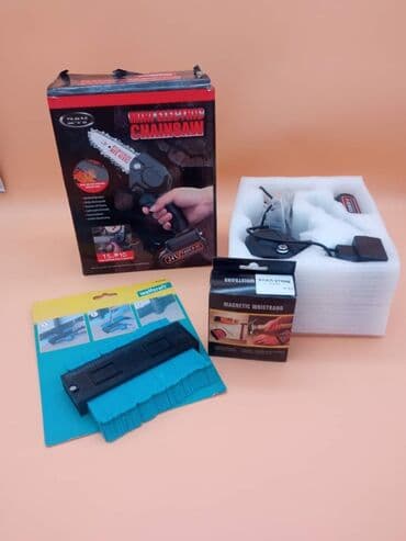 mini testera na baterije kupujemprodajem: Mini prenosiva električna testera sa punjivom baterijom+2 poklona — 1