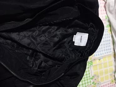 bermude sa dzepovima: PULL&BEAR muška bomber jakna – crna - Klasični bomber kroj sa — 4