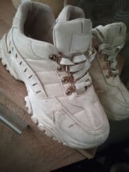 Flat shoes: 38, color - Beige — 1