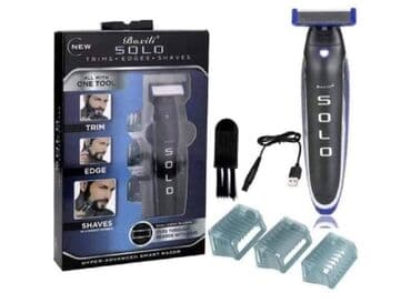 aromaticna bio so za pusace: Elektricni Brijac Trimer SOLO 1900 din Dvostruko precizno sečenje — 1