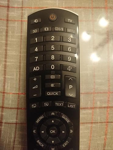 daljinski za total tv: Daljinski za televizor Toshiba Toshibu tv. Par tastera moraju malo — 3