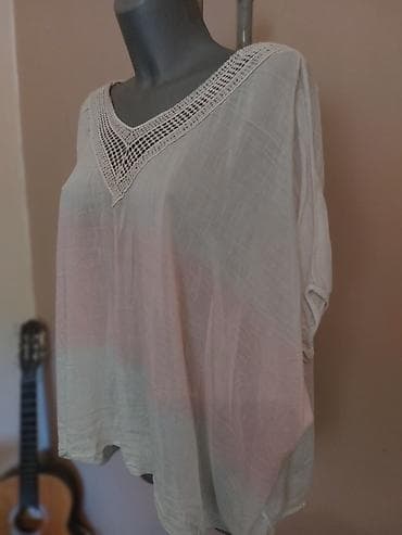 nova torba: OVERSIZE MAJICA Predivna, tanka, letnja bluzica nežnih pastelnih boja — 8