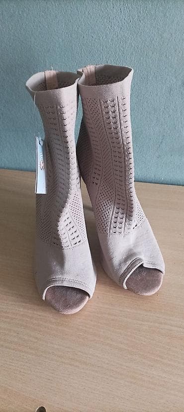 Oksfordice: Ženske čizmice-sandale na štiklu – Claudia Donatelli - Model: ankle — 4