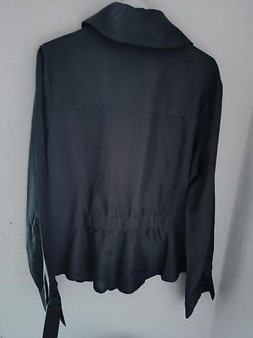 tunike mana: RASPRODAJA!!!Ženska košulja Bonita, crna, svila 100% - Model — 2