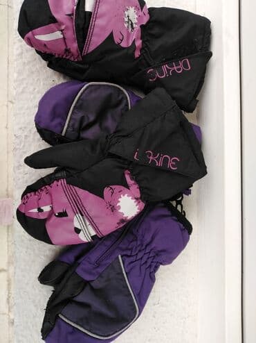 decije stvari na poklon: Rukavice, Za devojčice, bоја - Crna — 8