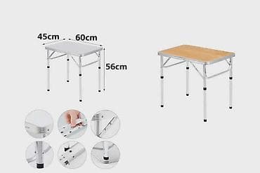Kids' furniture: Sklopivi prenosivi kamp sto od aluminijuma – praktičan za piknik — 3