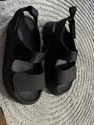 guess patike cena: UGG platform sandale – crne - Model: sportsko-modne sandale sa — 6