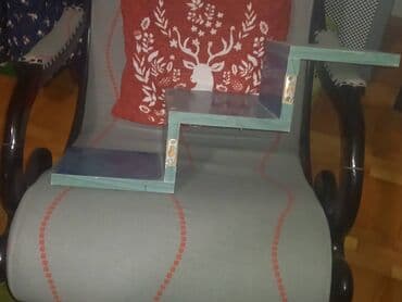 Ostali nameštaj: Zidne police – set modernih geometrijskih polica - Dizajn: dve — 4