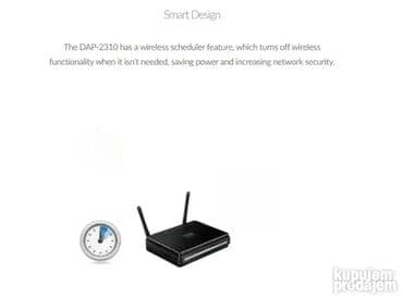 daljinski za ventilator: *** AKCIJA *** 0158 D-Link Connect Wireless N Access Point DAP-2310; — 12