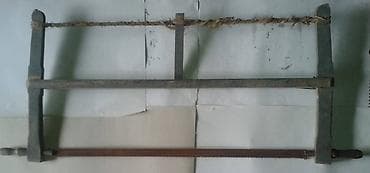 Stara ručna testera za dvo,gabarita 80 cm x 36 cm,stara više od