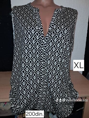crop top c a: A-Dress, M (EU 38), Poliester, bоја - Šareno — 19