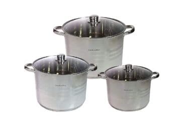 setovi za rucavanje: Lonci u setu Excellent Line EL-HP3 - 5900 din Set od tri lonca: 10,6L — 1
