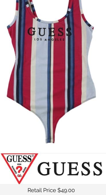 push up kupaći kostimi new yorker: Guess, M (EU 38), Cotton, color - Multicolored — 7