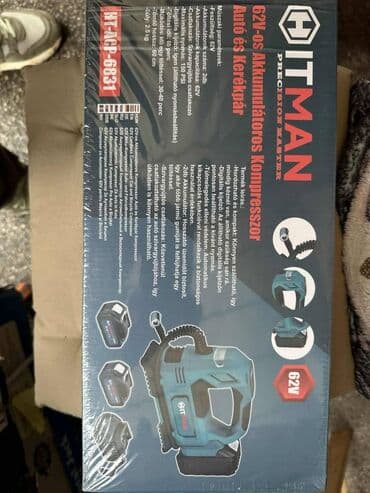 stolarske masine kupujem prodajem: Cena 8.500 din Хитман 62В бежични компресор 2 батерије HT-ACP-6831 — 3