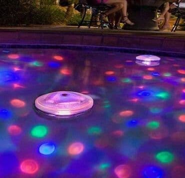 Bazeni i oprema: Lampa za bazene Disk lampa za fontane LED lampa RGB   Plutajuća Led — 2