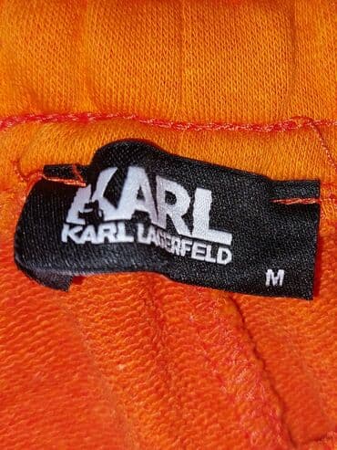 jakne za zimu 2022: Karl Lagerfeld, M (EU 38), Single-colored, color - Orange — 2