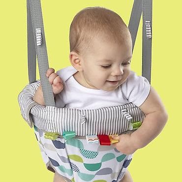 velicine za bebe po mesecima: Kids II Bright Starts džamper za vrata – Playful Parade Šifra — 7