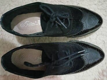 cipele za maturu zenske: Cipele "Šafran". Kupljene na sajtu, ali meni su velike. Broj 37 — 5