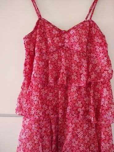 pamučne haljine tunike: M (EU 38), Polyester, color - Pink — 2