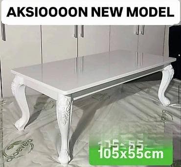 Klub sto – novi model - Dimenzije: 105 × 55 cm (na slici naznačeno) -