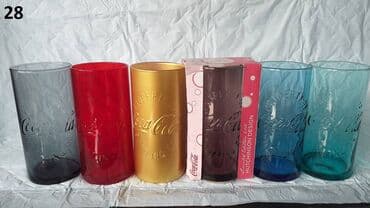 saksije sa nogicama: CocaCola čaše kompleti Kao sa slika Polovno kao novo Odlično Ne — 14