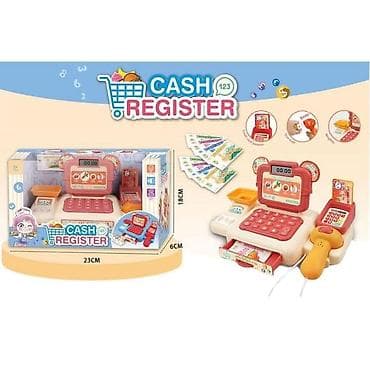 Dečja igračka – kasa za prodavnicu “Cash Register 123” - Kompletna