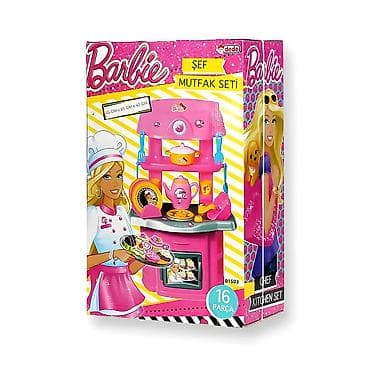 Kids' Kitchens: Barbie kuhinja za devojčice – licencirani veliki set za maštovitu — 2