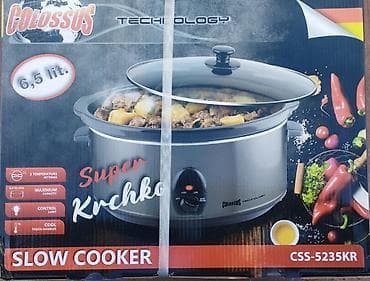 pekac za paprike metro: Colossus Technology CSS-5235KR – Slow Cooker (krčko) - Zapremina: 6,5 — 1