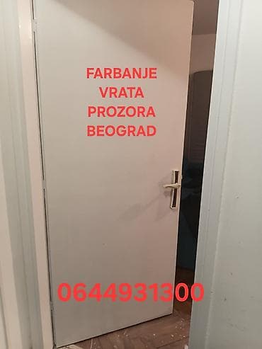 sljokice za farbu: Usluga farbanja vrata i prozora – Beograd - Profesionalno farbanje — 2