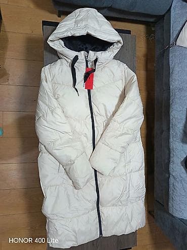 Suknje: Duga ženska zimska jakna sa kapuljačom - Model: duga puffer jakna - — 1