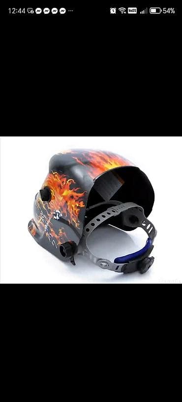 filter vazduha za kosacicu: Automatska maska za varenje – dizajn munja ili plamen - — 5