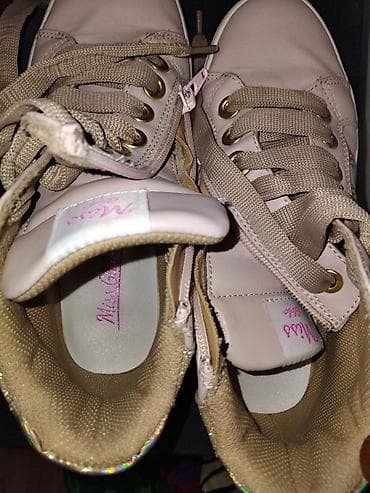 converse patike zelene: Dečije patike Miss Girls – visoke - Boja: svetloružičasta sa zlatnim — 3