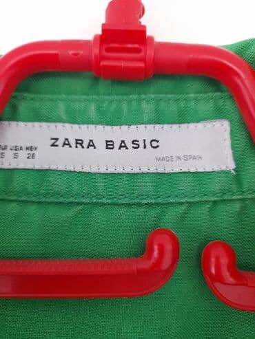 crop top c a: S (EU 36), Lan, Jednobojni, bоја - Zelena — 2