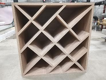 police uradi sam: Polica za flase vino preuzimanje lično u BW masivna teška šir 68cm — 2