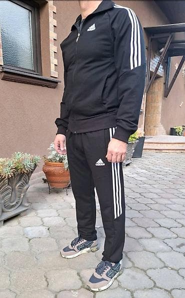 Adidas muška trenerka pamuk mokra likra NOVO Novo Pamuk, mokra likra
