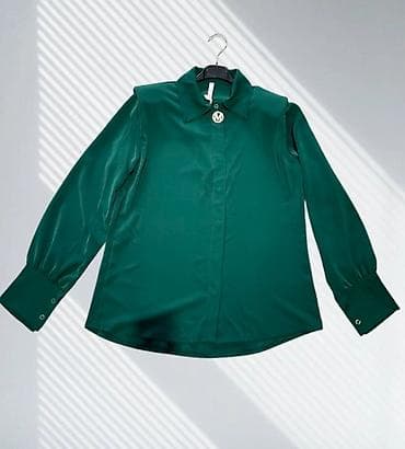 Elegantna, a klasična, ženska bluza dugih rukava sa kragnom, izrađena na lalafo.rs Elegantna, a klasična, ženska bluza dugih rukava sa kragnom, izrađena