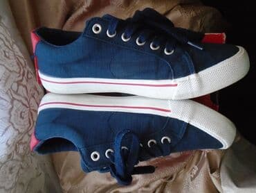 converse patike sa platformom: Levi's, 37, color - Blue — 5