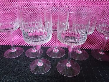 swarovski case za vino cena: Case nove kristal 60,70te za vino,rucni rad. Case komada 7 u ceni — 9