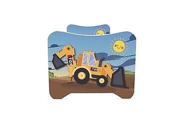 trosedi na razvlacenje forma ideale: Dečiji krevet za dečake 160×80 cm – Happy Kitty Excavator Šifra — 1