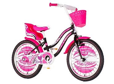 nosac za bicikle za zid: Bicikl Visitor Kids Heart 20" – crno/roze Šifra proizvoda: 120 EAN — 2