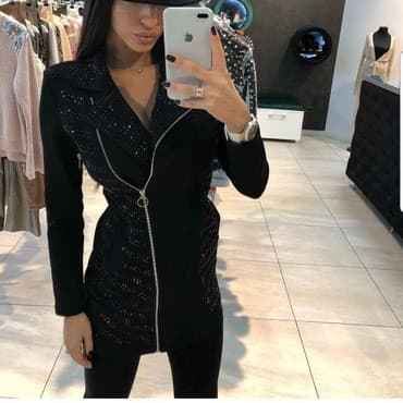 kapa sa led lampom: Savršena jakna-sako-haljina — 2
