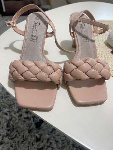 pantalone bez kaisa: Sandals, Safran, 38 — 3