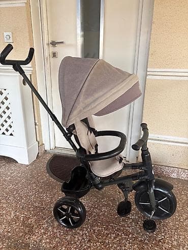 Tricikl Qplay Sklopivi sivi tricikl, korišten par meseci, u odličnom