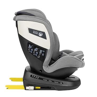 Autosedišta: KIKKA BOO SHIFT ISOFIX autosedište 0–1–2–3 (0–36 kg), light grey — 3